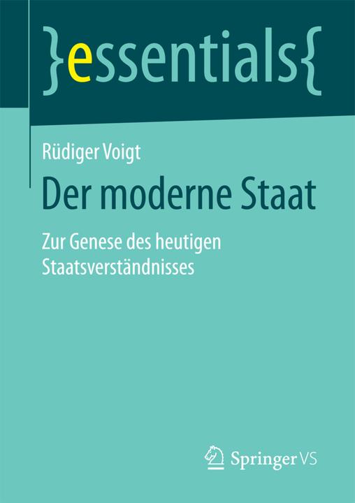 Produktbild Der moderne Staat (Deutsch, Rüdiger Voigt, 2015)