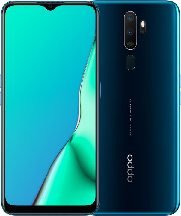 Produktbild OPPO A9 (2020) (128 GB, Marine Green, 6.50", Dual SIM + SD, 4G)