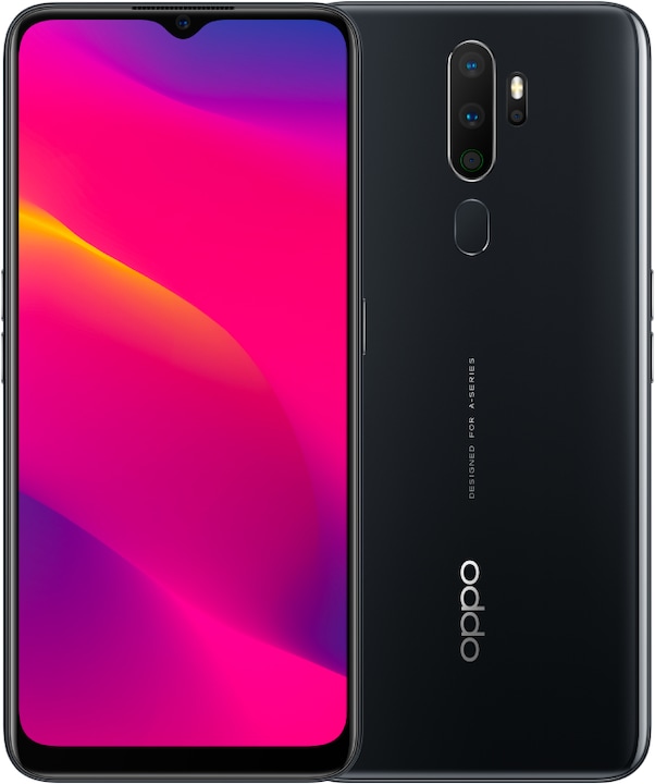 Produktbild OPPO A5 (2020) (64 GB, Mirror Black, 6.50", Dual SIM + SD, 12 Mpx, 4G)