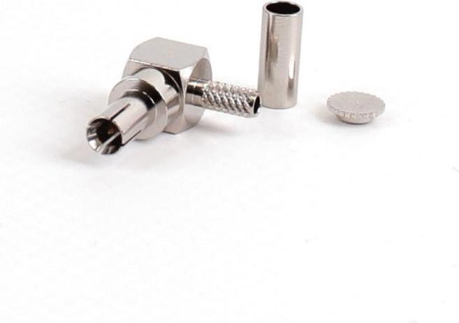 Produktbild Varia TS9-Winkelstecker für RG174 Kabel, Crimp Version