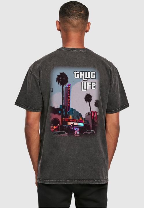 Produktbild Merchcode Grand Thug Life Acid Washed Heavy Oversize Tee - 118069 (XL)