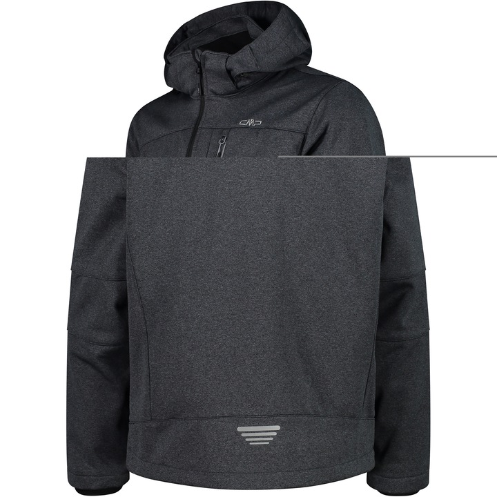 Image du produit CMP Campagnolo Sweat à capuche zippé (58, 4XL)