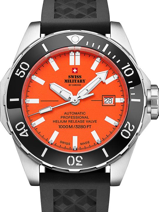 Immagine prodotto Swiss Military SMA34092.06 Automatico Diver 45mm 100ATM (45 mm)