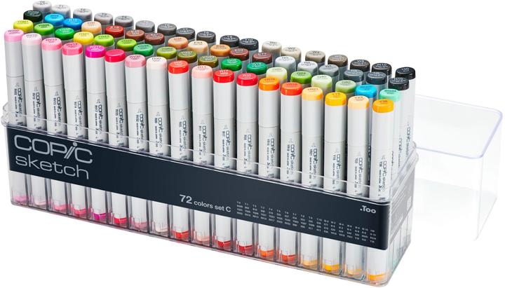 Produktbild Copic Marker sketch (Mehrfarbig, 7 mm, 72 x)