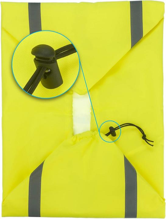 Actual product image EAZY CASE Rucksack-Regenschutz mit Reflektorstreifen