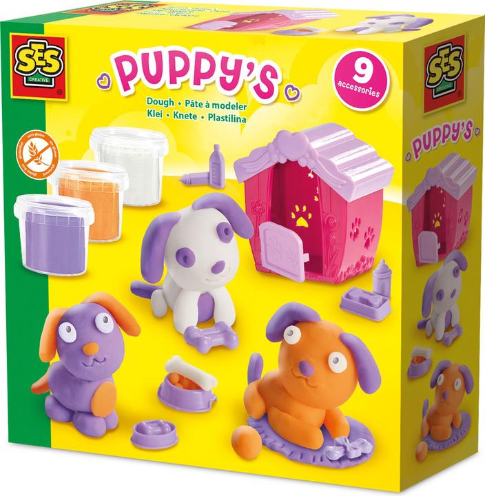 Produktbild Ses Knetmasse Welpen