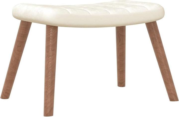 Produktbild vidaXL Schaukelstuhl mit Hocker