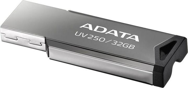 Actual product image Adata USB 2.0 Flash Drive UV250 32GB BLACK (32 GB, USB-A)
