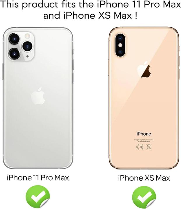Produktbild Nalia Schutzglas & Applikator - Set (2x) (2 Stück, Apple iPhone XS Max, Apple iPhone 11 Pro Max)