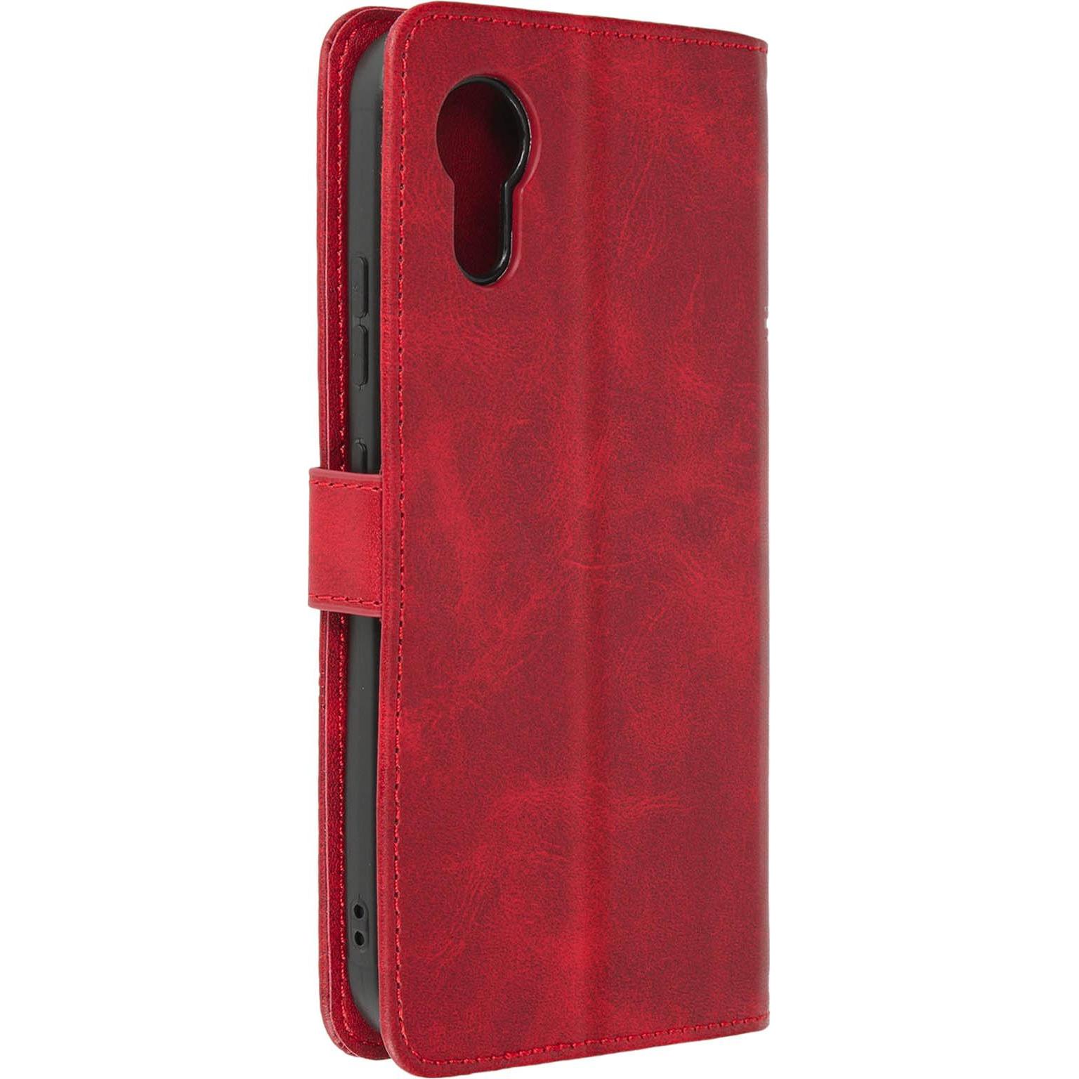 Thumbnail - Avizar EssentialWallet Cover Series (Samsung Galaxy Xcover 7), Smartphone Hülle, Rot