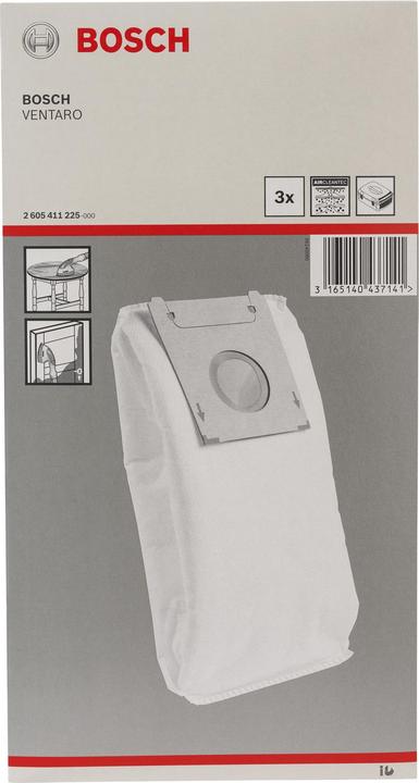 Produktbild Bosch Zubehör Staubbeutel, Papierfilterbeutel passend zu Ventaro