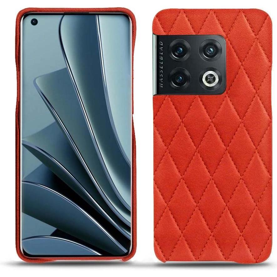 Noreve Lederschutzhülle (OnePlus 10 Pro), Smartphone Hülle, Orange