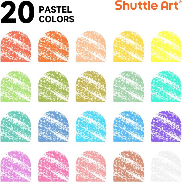 Produktbild Shuttle Art Tempera Malstifte-Set