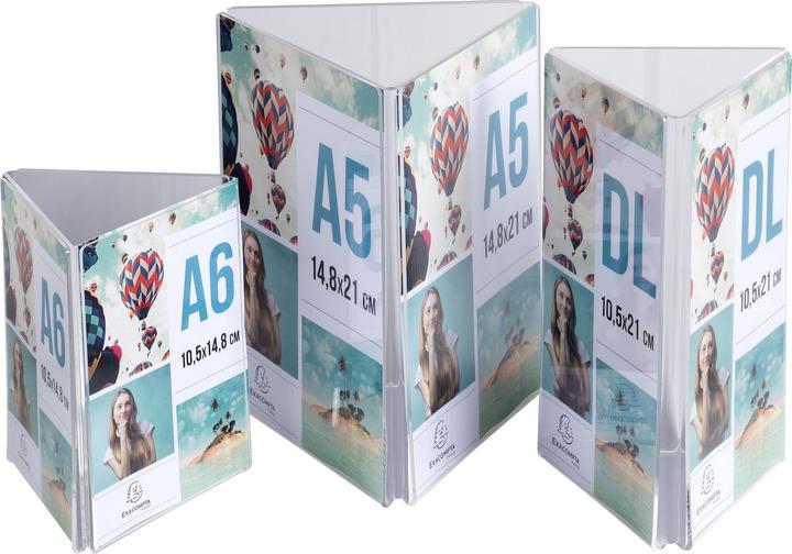 Actual product image Exacompta Table leaflet stand (DL, 10 x 21.5 cm)