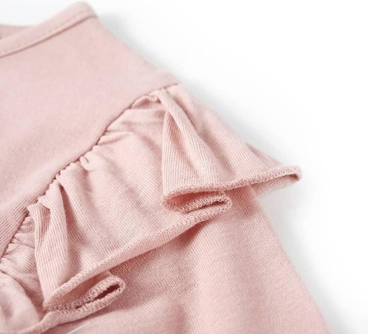 Produktbild VidaXL Kinder-Langarmshirt Rosa 104,Material: 100 % Baumwolle,Farbe (104)