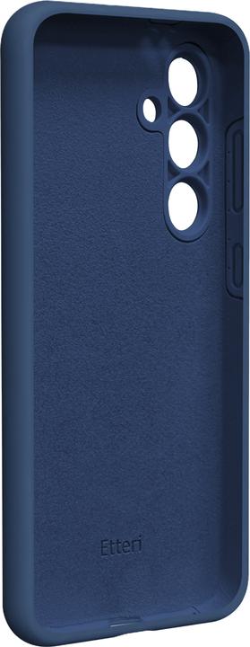Actual product image Etteri Silicone case for Samsung Galaxy A36 5G dark blue (Samsung Galaxy A36)