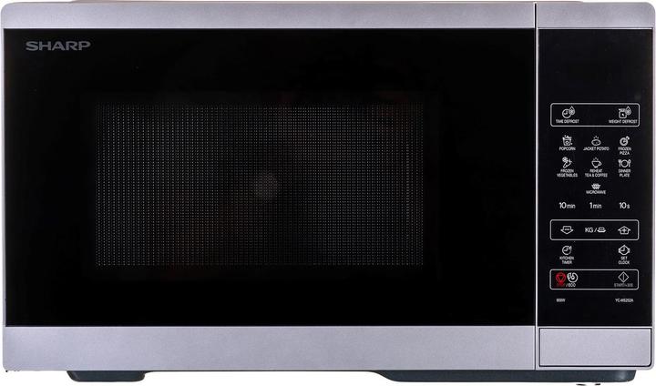 Produktbild Sharp Microwave Oven YC-MS252AE-S Free standing 25 L 900 W Silver (25 l)