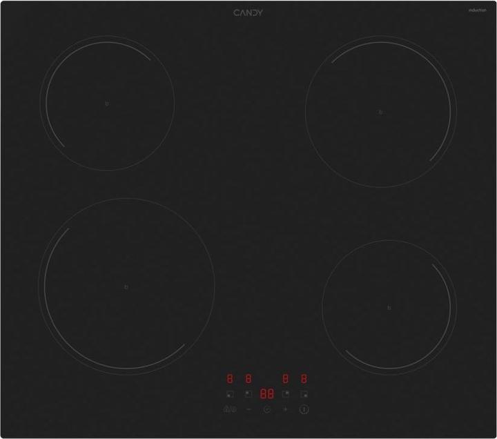 Actual product image Candy Idea CI642CBB Black Integrated 59 cm Zone Induction Hob 4 Zone(s)
