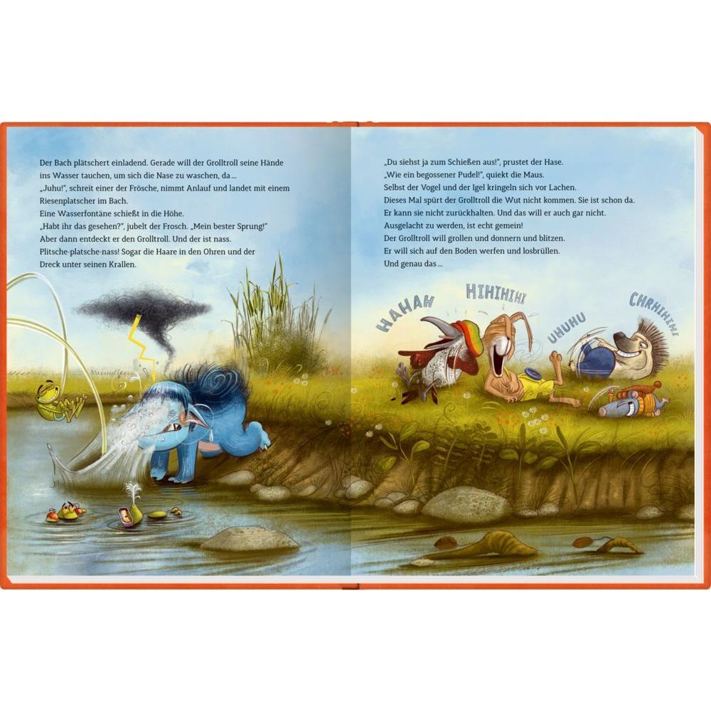 Thumbnail - Der Grolltroll... grollt heut nicht!? (Bd. 2), Kinderbücher von Barbara van den Speulhof
