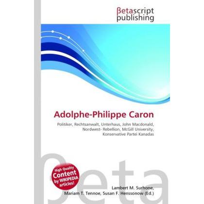 Thumbnail - Adolphe-Philippe Caron, Fachbücher
