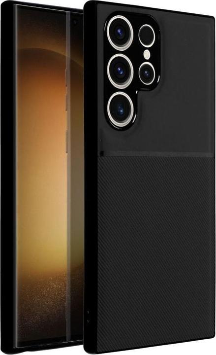 Actual product image OEM SM Forcell Noble Case Galaxy S23 Ultra black (Samsung Galaxy S23 Ultra)