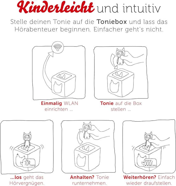 Image du produit Tonies La petite sorcière (Allemand)