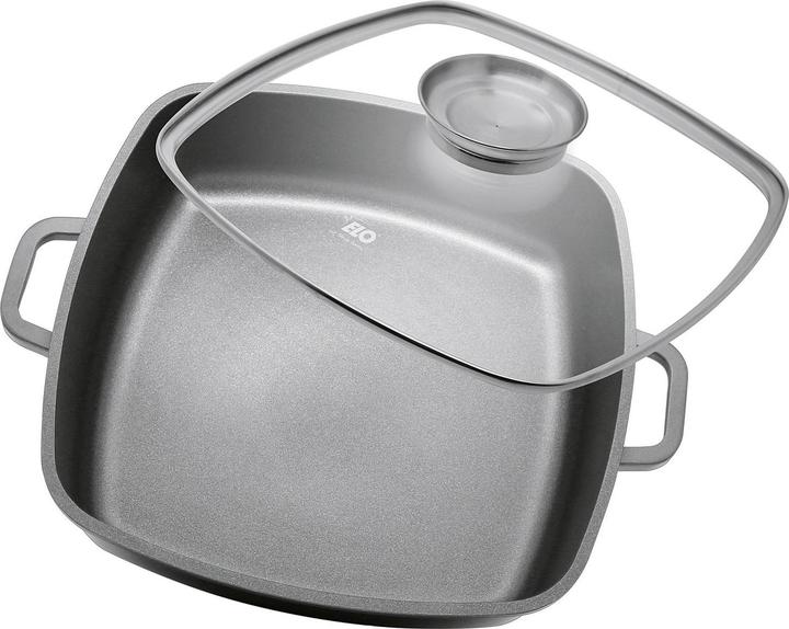 Actual product image ELO Servierpfanne Alucast 28x28cm (Frying pan, Cast aluminium, 28 x 7.90 cm)