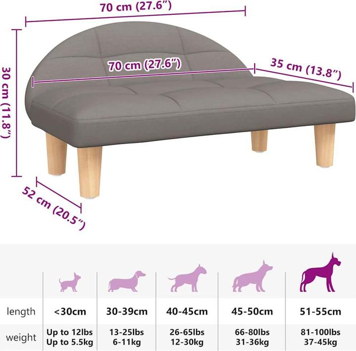 Image du produit vidaXL Hundebett (Chien)