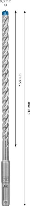 Actual product image Bosch Professional Zubehör Expert SDS plus-7X hammer drill bit, 9 x 150 x 215 mm (9 millimetres)