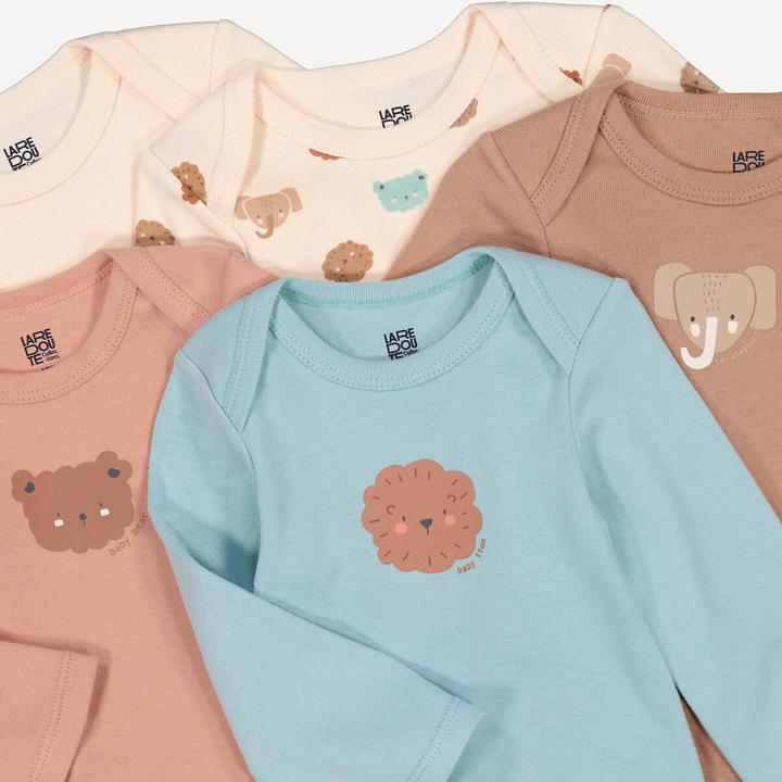 Produktbild La Redoute Collections 5er-Pack Langarm-Bodys (80)