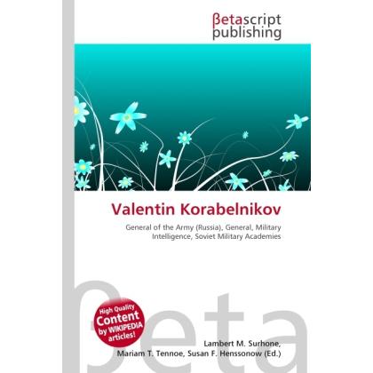 Valentin Korabelnikov, Fachbücher