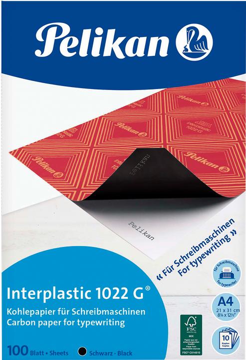 Pelikan Carbonpapier Interplastic (45 g/m², 100 x)