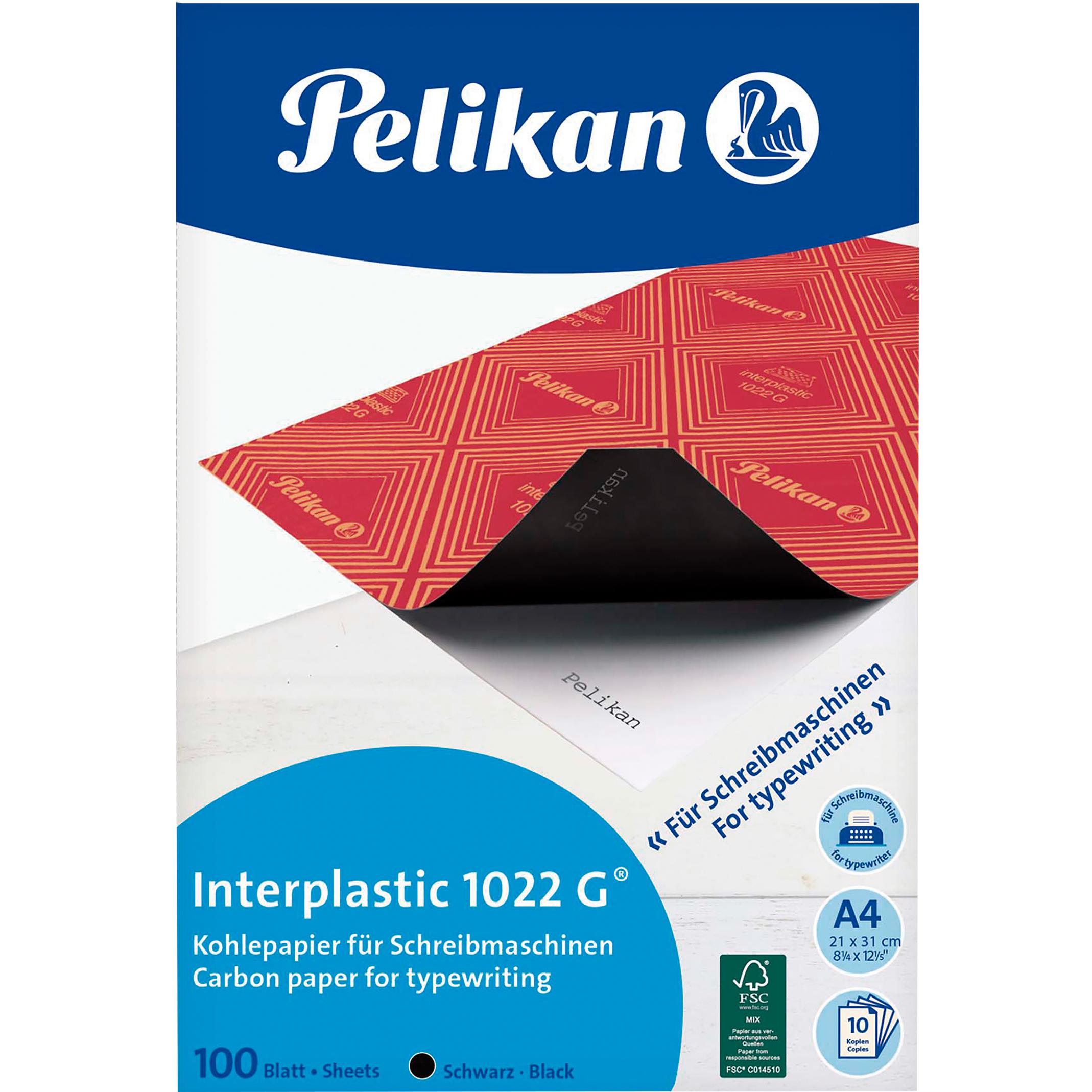 Pelikan Kohlepapiere Interplastic (45 g/m², 100 x) (404400)