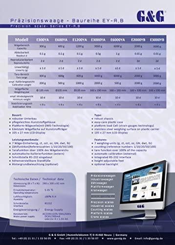 Image du produit G&G E6000Y Präzisionswaage