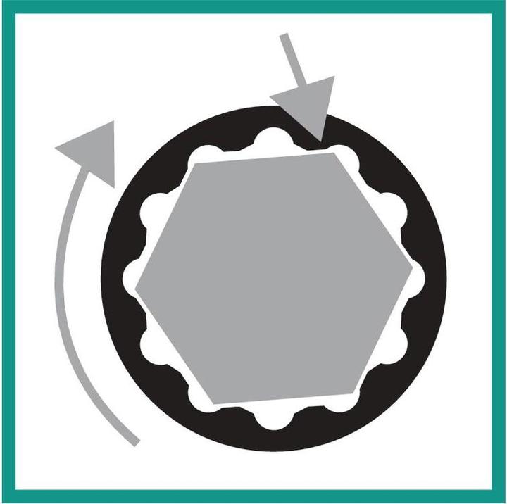 Produktbild Bahco 4-in-1 Knarren-Ringschlüsselsatz - 3-teilig/Tasche (19 mm)