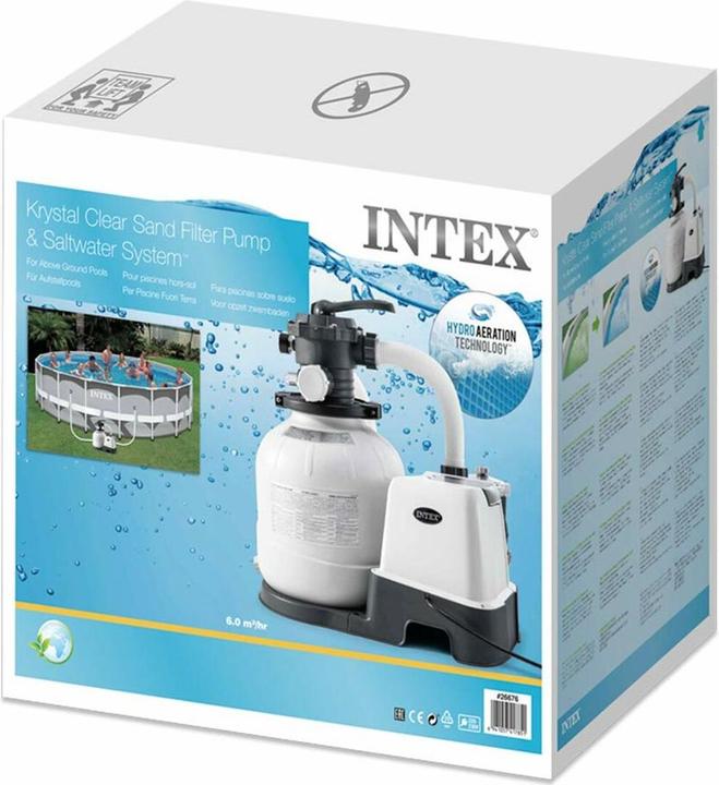 Actual product image Intex Sand Filter Pump & Saltwater System