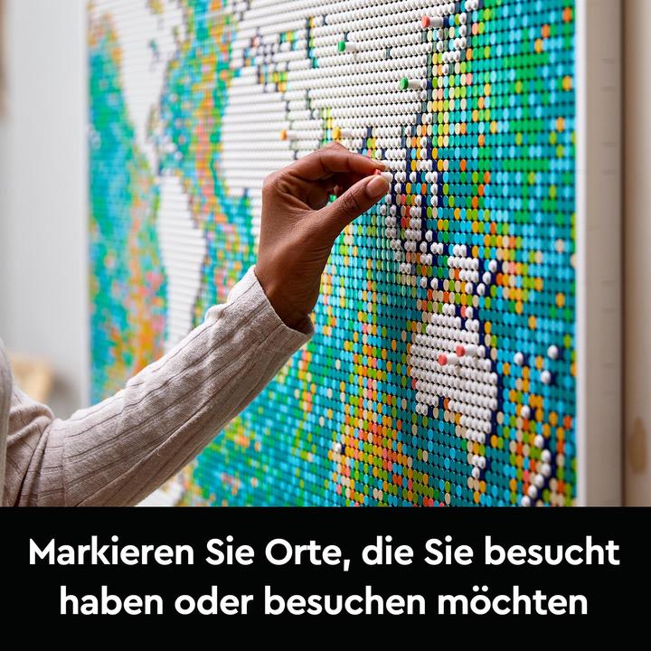 Image du produit LEGO Carte du monde (31203, LEGO Art, LEGO difficiles à trouver)