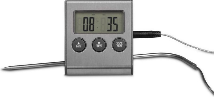 Actual product image Xavax baking/roasting thermometer Digital roasting thermometer with timer, cable sensor