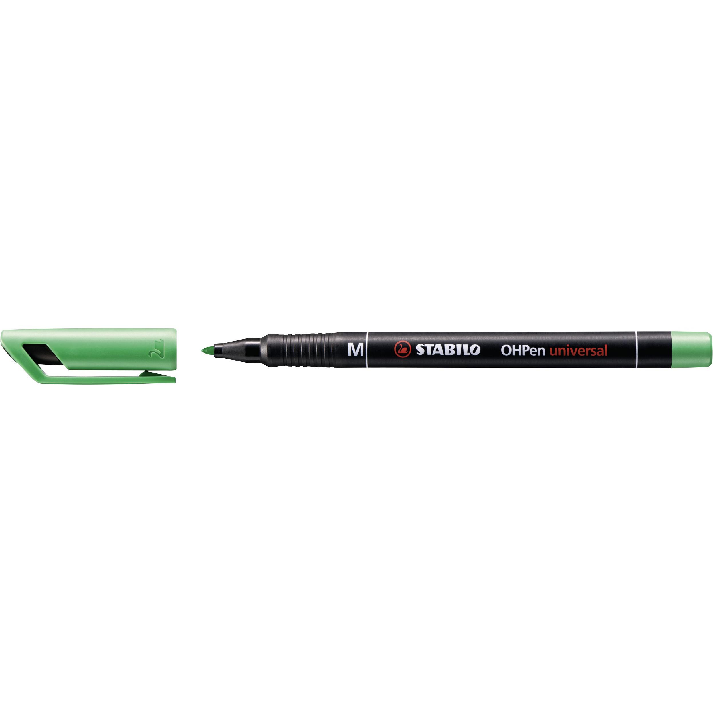Thumbnail - STABILO, Marker, OHPen universal Folienstift permanent (Grün, 1 mm, 1 x)