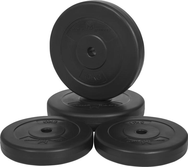 Actual product image Gyronetics Weight plate set (2 x 5 kg, 2 x 10 kg)