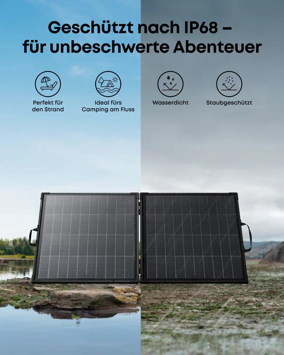 Actual product image Anker PS200 solar panel (200 W, 4.80 kg)
