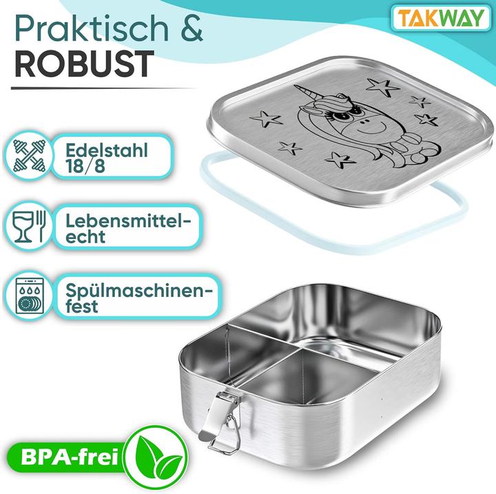 Produktbild Takeway Einhorn Bento Box