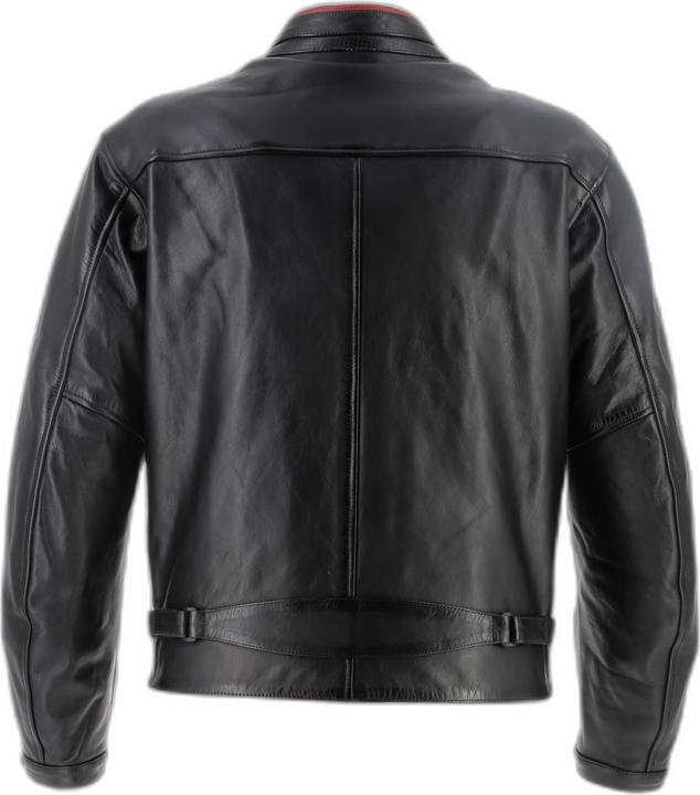 Produktbild Helstons Ace Zwart Leren Motorjas - Maat XXL - Jas (Herren, XXL)