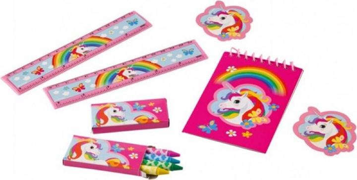 Produktbild Amscan Schreibset Einhorn (20 Stk.)