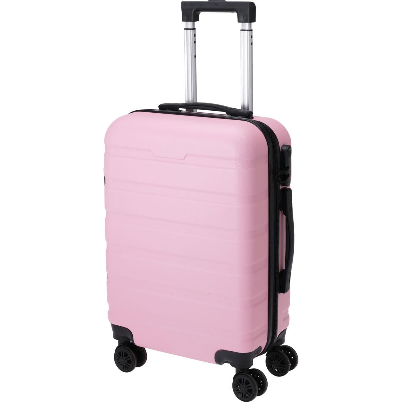 Mojawo, Koffer, Kabinenkoffer Koffer Trolley Bordcase Handgepäck Bordgepäck 32L Rosa, Rosa, (32 l, Handgepäck (bis 50l))
