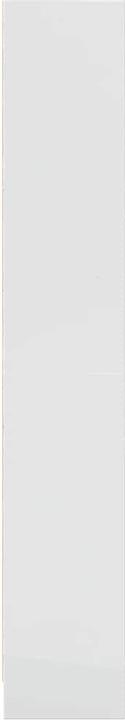 Actual product image vidaXL Bücherregal Hochglanz-Weiss 60x24x143 cm Holzwerkstoff (60 x 24 x 143 cm)