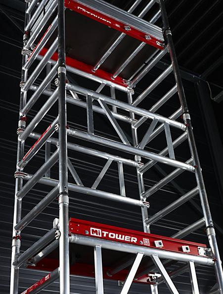 Image du produit Altrex MiTOWER Échafaudage roulant à montage rapide (Échelle multifonction, 120 cm)