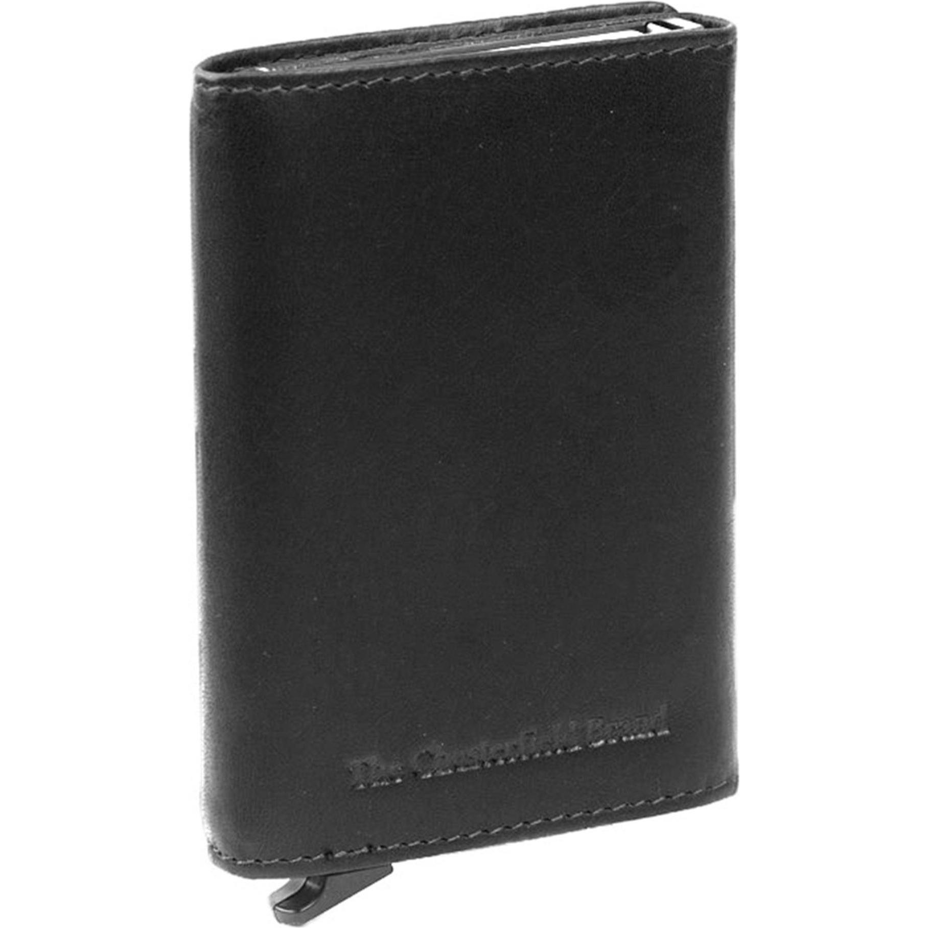 The Chesterfield Brand, Herren, Portemonnaie, Wax Pull Up Kreditkartenetui RFID Schutz Leder 7 cm, Schwarz