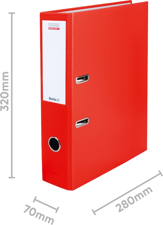 Actual product image Biella federal file (A4, 70 mm, 1 x)