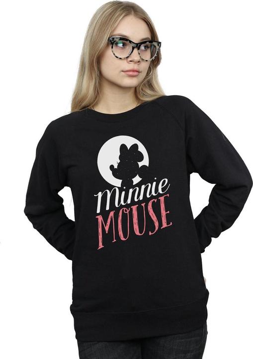 Immagine prodotto Disney Minnie Mouse Moon Silhouette Felpa Donna (XXL)